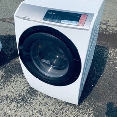 ♦HITACHI 電気洗濯乾燥機【2018年製】BD-SV110BR