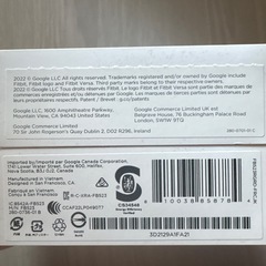 Fitbit Versa 4ブラック/ローズゴールド 本体の画像