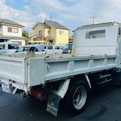 乗って帰れます：総額140万円：車検R8年04月27日まで：平成16年03月：三菱　キャンター　ダンプ 2トン車：MT　5速：4万キロ：下取り可能の画像