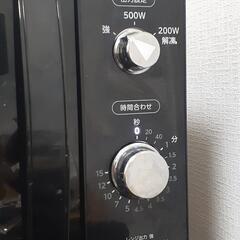東芝 電子レンジ ER-S17E6（K） ほぼ未使用（ブラック）の画像