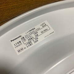 Panasonic LEDシーリングライトの画像