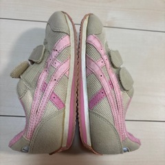 asics スニーカー17センチの画像