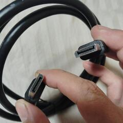 Display port D 1mケーブル線②の画像