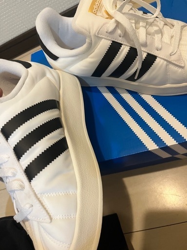 レア✨箱あり✨adidas✨SUPERSTAR ✨ぷっくりデザイン✨