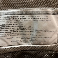 【お取り引き中】リッチェル　バウンサー　ベビーチェア　ベビーシートの画像