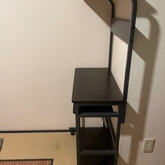 ニトリ　スリム　パソコンデスクの画像
