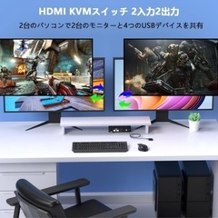 【新品】HDMI KVM 切り替えスイッチの画像