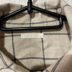 GU  フランネルシャツ　Lの画像
