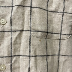 GU  フランネルシャツ　Lの画像
