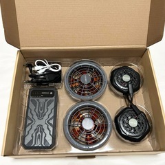 【新品】空調服　バッテリー付き　XLの画像