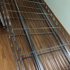 収納家具スチールラック　ほぼ新品ですの画像