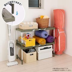 押し入れラック２台の画像