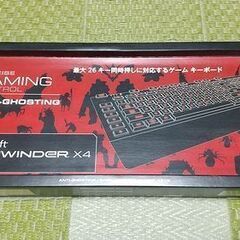 マイクロソフト ゲーミング キーボード SideWinder X...