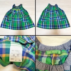 子ども服 ワンピース Tシャツ 90cm 5枚 まとめ売り 女の子の画像