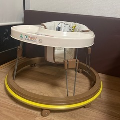 【スヌーピー 歩行器】レトロデザインの画像
