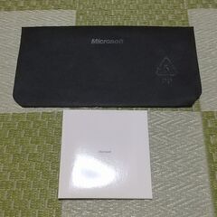 マイクロソフト ワイヤレスキーボード Arc Keyboard ブラック J5D-00020の画像