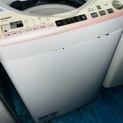 【SHARP】洗濯機 ES-T73E1 7kg 2014年の画像