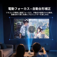 【新品】プロジェクターの画像