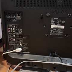 SHARP AQUOS  26型　
テレビ の画像