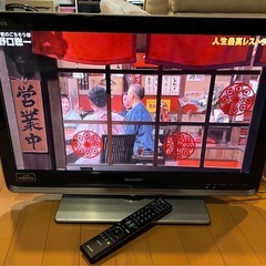 SHARP AQUOS  26型　
テレビ の画像