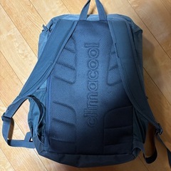 adidas バックパック グレー/ブルーの画像