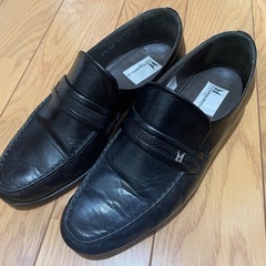 MORESCHI モレスキー レザーシューズ ローファー メンズ 24.5cmの画像