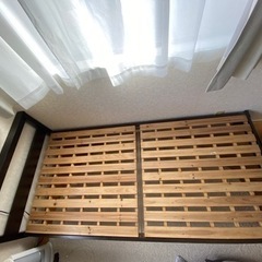 シングルベッド　(マットレス付)の画像