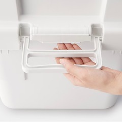 無印良品　頑丈収納ボックス　ミニ&大2個セットの画像