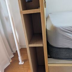 問い合わせ終了★美品★ニトリのセミダブルベッド(マットセット)の画像