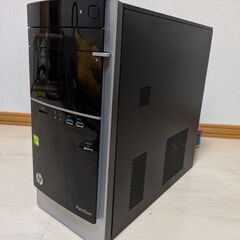 デスクトップパソコン　Core i7＋SSD&HDD＋モニター＋有線マウスキーボード付きの画像