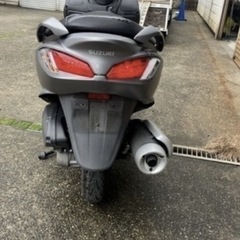 エンジン始動動画あり堺市堺区バーグマン200の画像