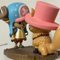 ワンピース、チョッパーフィギュアセットの画像