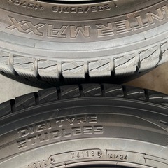 ベンツ GLCクラス W253等　純正 スタッドレスタイヤホイール 4本セット 235/60R18 [8Jx18 H2 ET38]【A2534010700】の画像