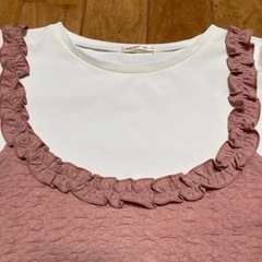 【一度着用】美品 Tシャツ+ビスチェ☆セット服 LLサイズの画像