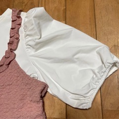 【一度着用】美品 Tシャツ+ビスチェ☆セット服 LLサイズの画像
