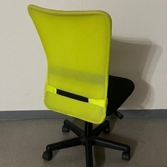 オフィスチェア　グリーン  6脚の画像