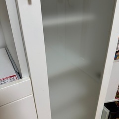 ニトリ レンジボード 食器棚 キッチンボード 白 ホワイト の画像
