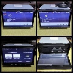 ⑰取付工賃込み！ドライブレコーダー内蔵、Bluetooth対応 地上デジタルフルセグ/ワンセグ/ナビ/ドラレコ/Bluetooth/DVD/CD/CD録音/SD/ラジオ対応 イクリプス AVN-D7 標準サイズの画像