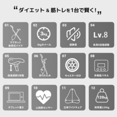エアロバイクの画像