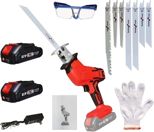 新品未使用　電動のこぎり 充電式 レシプロソー