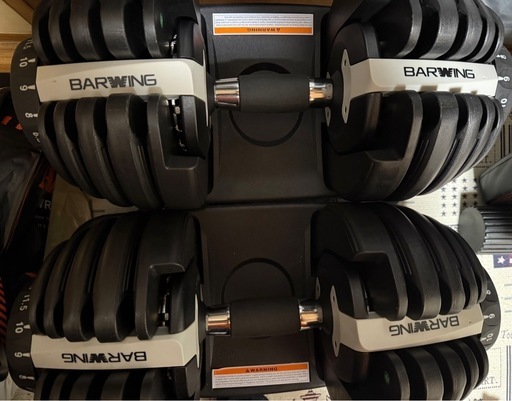 可変式ダンベル24キロ×2