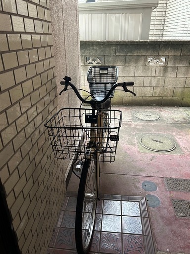 26インチ 自転車(使用1年未満)
