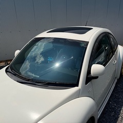 車検残ありすぐ乗れます！かわいいビートル♪サンルーフ付♪の画像