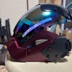 塗装サイバーマスク/マゼンタの画像