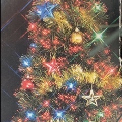 クリスマスツリー　ファイバータイプ　155㌢　の画像
