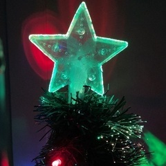 クリスマスツリー　ファイバータイプ　155㌢　の画像