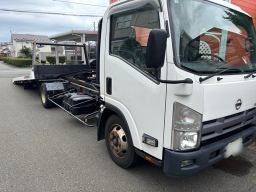 3トン積載車　貸し出し　ウインチ付き