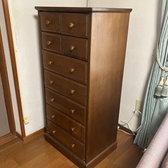 【美品・9/12(金)まで】チェスト ７段 ※取りに来て頂ける方の画像