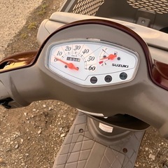 お盆値下げ！スズキ レッツ4 バスケット 実働書付の画像