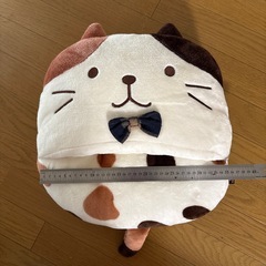 冬もん　三毛猫クッション　脚を入れ て冷え予防に。の画像